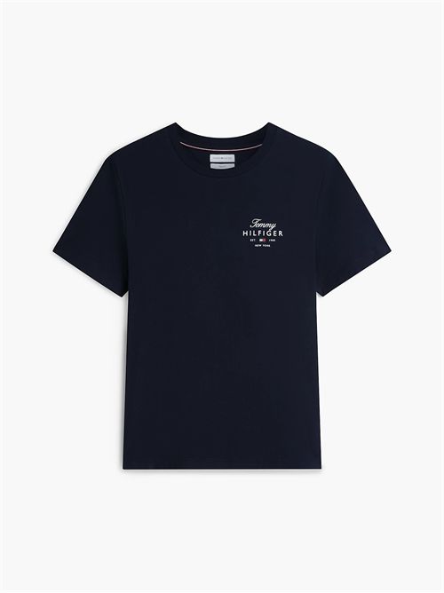 T-shirt in jersey con logo TOMMY HILFIGER | MW0MW43224/DW5